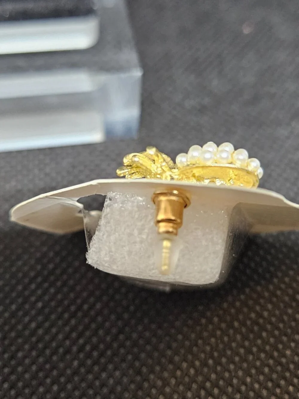 Cute Pearl Pineapple Stud Earrings
